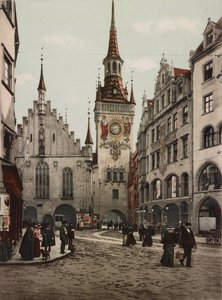 Hôtel de ville de Munich, 1890-90