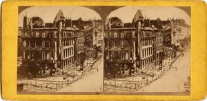 Commune de Paris (1871) : vue de Paris en ruines