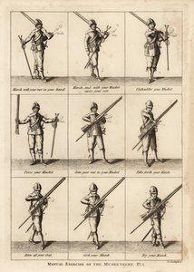 Exercices de mousquet - Unbekannt
