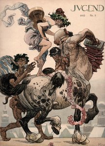 Personnages mythologiques jouant de la musique - Unbekannter Künstler