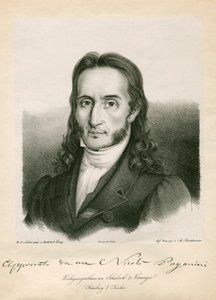 Niccolo Paganini - portrait - Unbekannt