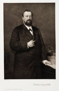 Nikolaus August Otto, ingénieur allemand, vers 1870 - Unbekannt