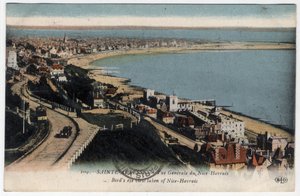 Normandie, Seine-Maritime, Sainte-Adresse : vue générale de la station balnéaire de Nice Havrais - Carte postale datée 1931