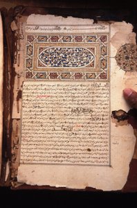 Anciens manuscrits coraniques, Chinguetti, Mauritanie