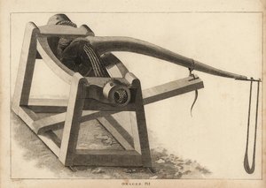 Onagre, un type de catapulte pour projeter des pierres - Unbekannt