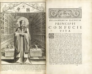 Pages de Confucius Sinarum Philosophus (Confucius, le philosophe des Chinois) - Unbekannt