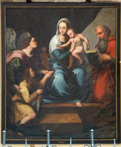 Église paroissiale (Onze-Lieve-Vrouwekerk van Pamele). Intérieur. Anonyme. Madonna (Madonna met vis, Tobias). Copie de Rafael (?).