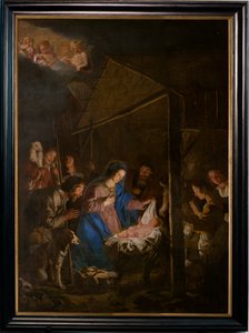 Église paroissiale (Parochiekerk Onze-Lieve-Vrouw Hemelvaart). Intérieur. Peinture. - Unbekannter Künstler