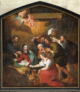 Église paroissiale (Parochiekerk Sint-Maarten). Peinture.