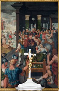 Église paroissiale (Parochiekerk Sint-Michiel, Cornelius en Ghislenus). Intérieur.