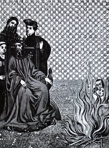 Philippe II de France condamnant les disciples du théologien français Amaury