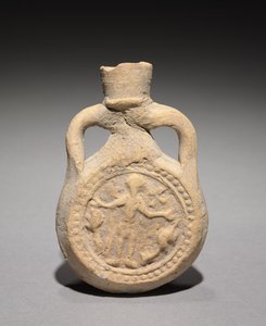 Flacon de Pèlerin avec Saint Ménas, 500-700 - Unbekannt