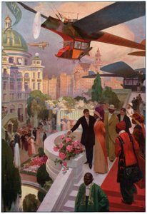 Avions du futur. (Illustration, ca. 1910)