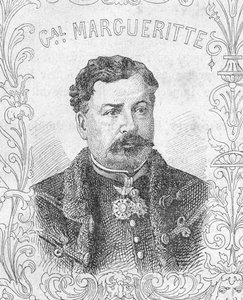 Portrait du général français Jean-Auguste Margueritte, Guerre franco-prussienne - Unbekannter Künstler