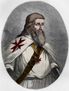 Portrait de Jacques de Molay - Unbekannt