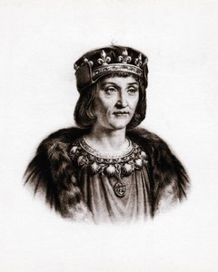 Portrait de Louis XII (1462-1515), roi de France. Gravure