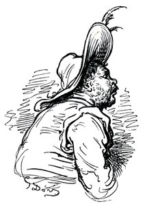 Portrait de Sancho Panza - Unbekannter Künstler