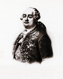 Portrait du roi de France Louis XVI (1754-1793) Gravure du 19ème siècle