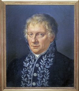 Portrait du Conte de Malaguzzi. Peinture anonyme sd. Palazzo Ducale - Préfecture. Reggio d