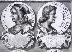 Portraits de Gesalec et Amalaric - Unbekannt