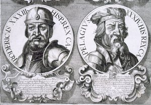 Portraits de Roderic et Pélage