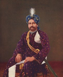 Prince Sher Zaman né en 1881; Prince et premier fils de Rasul Khan; Photo prise au début des années 1900; Junagadh; Gujarat; Inde - Unbekannter Künstler