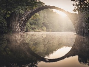 Rakotzbrücke - Étude 5, Saxe, Allemagne - 