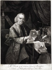 Richard Lovett, physicien britannique, vers 1750-1780