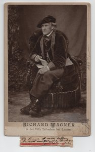 Richard Wagner (1813-1883) (1868, photographie)