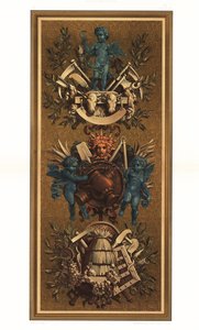 Panneaux muraux rococo au Louvre, Paris - Unbekannter Künstler