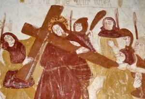 Art roman : La chapelle Sainte-Catherine, voûte en berceau, l