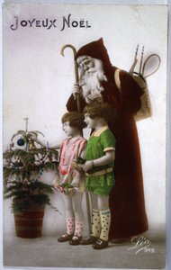 Père Noël, vers 1930 - Unbekannter Künstler