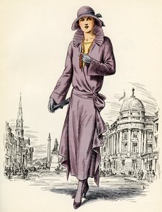 Mode des femmes écossaises : 1922