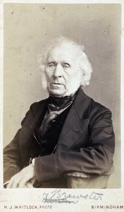 Sir David Brewster, physicien écossais, vers 1860