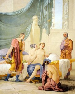 Socrate enseignant le jeune Alcibiade