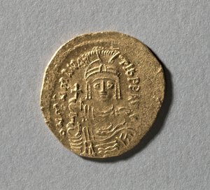 Solidus de Maurice Tibère, 583-602