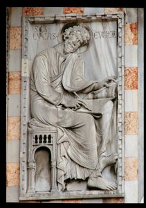 Saint Luc, relief du côté nord de la basilique - Unbekannt