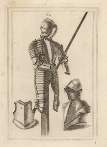 Armure de joute avec grande garde et repose-lance de la Tour de Londres - Unbekannt