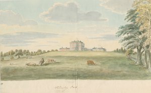 Teddesley Hall : aquarelle, nd [fin XVIIIe siècle]
