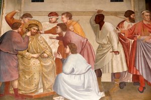 La chapelle Scrovegni. Fresque de Giotto