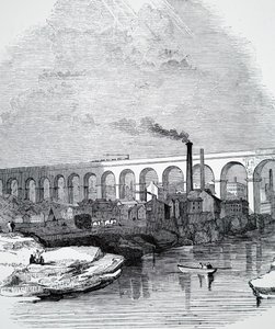 Le viaduc de Stockport