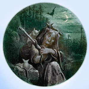 La Tempête - Shakespeare par Doré - Unbekannter Künstler