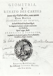 La géométrie par René Descartes - Unbekannter Künstler