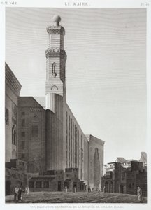 La mosquée du Sultan Hassan, Le Caire, Égypte, vers 1798