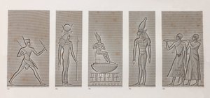 Thèbes, Karnak (gros plan)