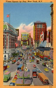 Times Square de jour : New York City, New York