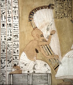 Tombes des artisans (détail), site de Deir El Medineh à Louxor, Égypte