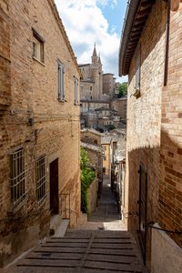 Urbino, centre de la vieille ville