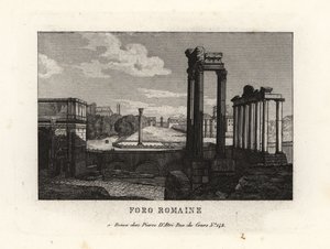 Vue du Forum Romain, Rome - Unbekannt