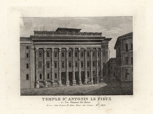 Vue du Temple d